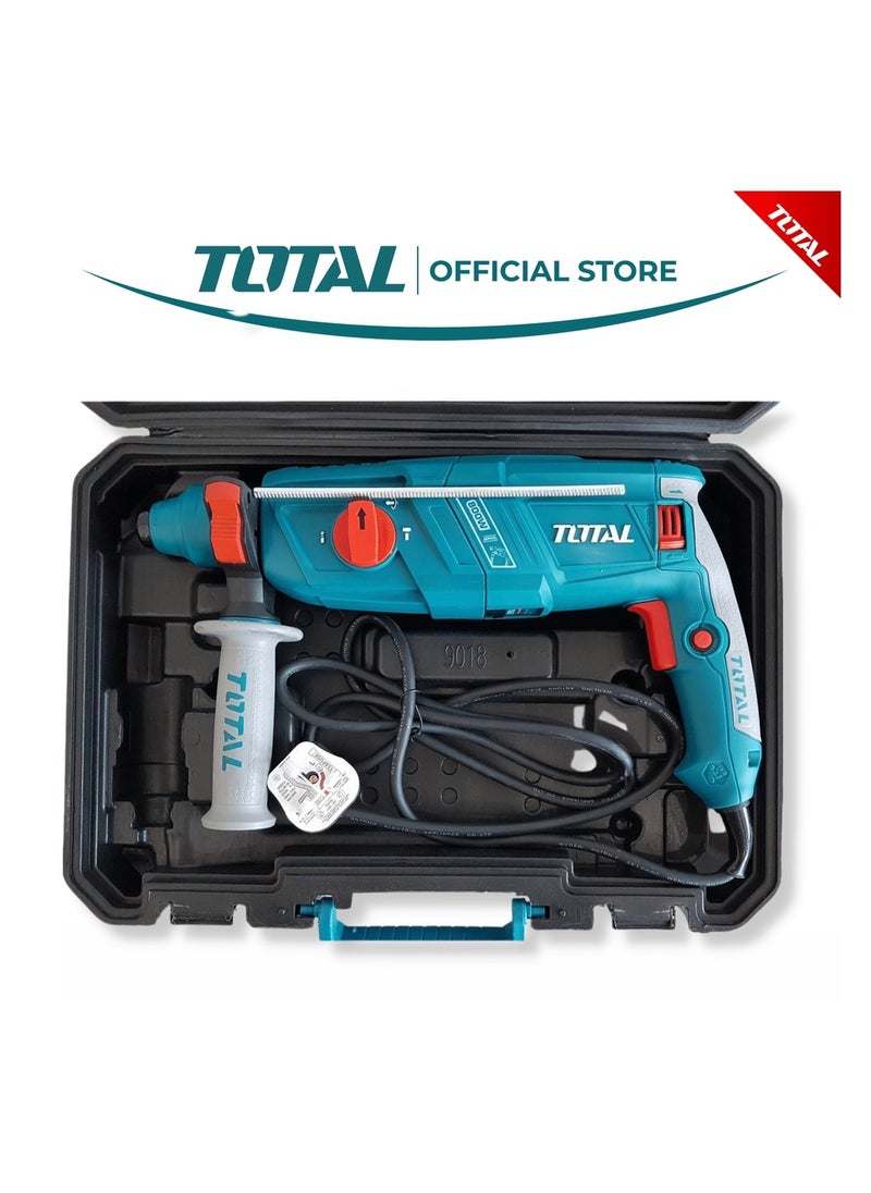 TOTAL Drill Rotary Hammer SDS Plus 800W TH308268