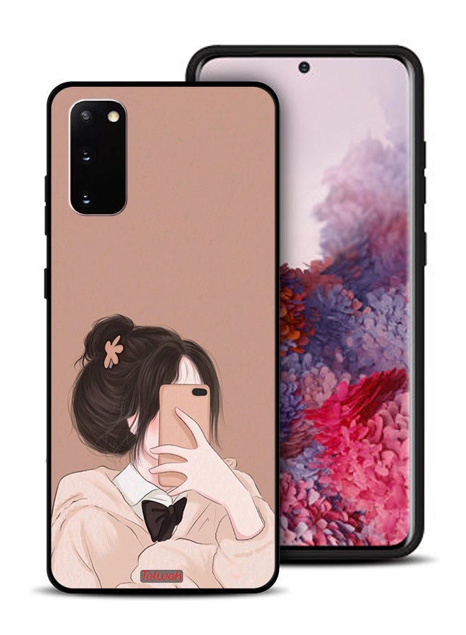 Tolwak Samsung Galaxy S20 5G Protective Case Cover Making Selfie - Image 1