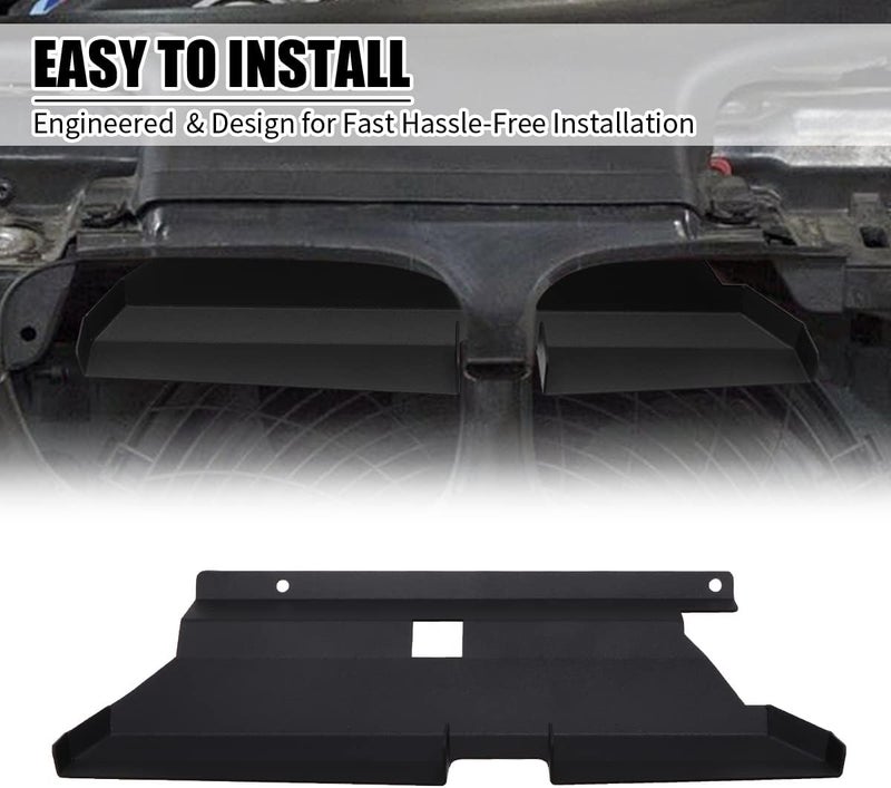 URLWALL Air Intake Scoop, 2PCS Dynamic Cold Air Intake Systems for BMW 323i 325i 328i 330i M52 M54 E46 M3 2001-2006 - Image 4