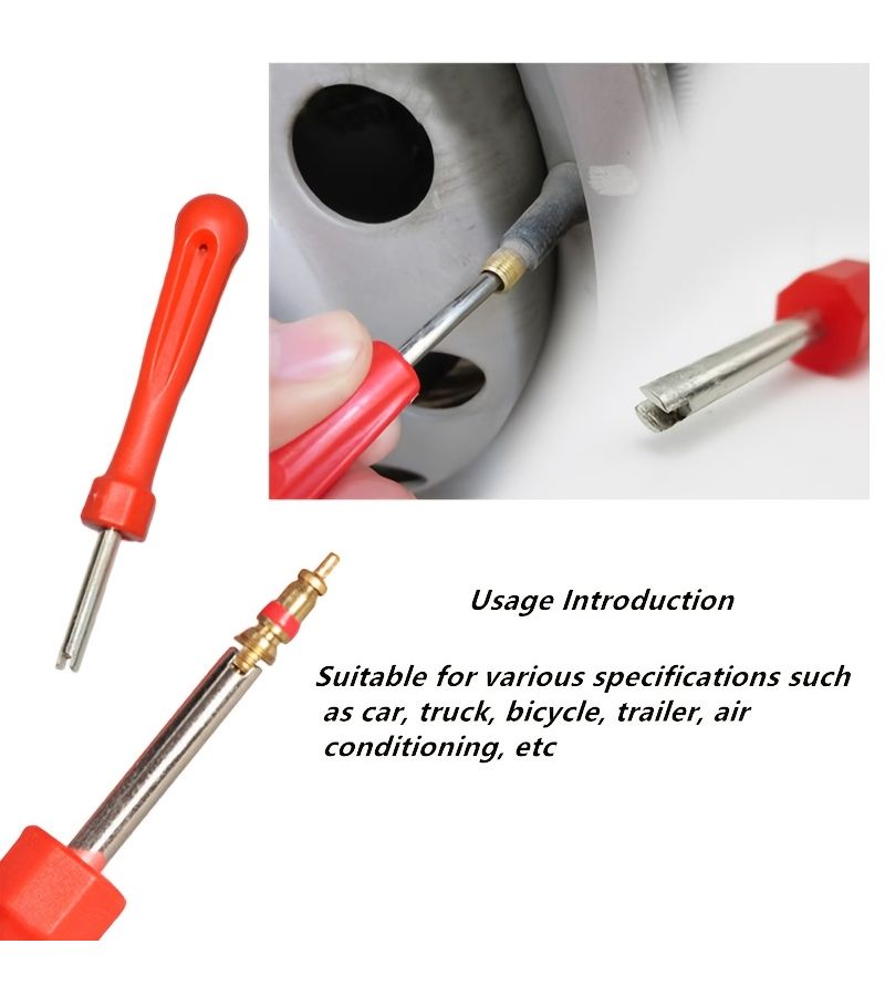 Car Tire Repair Kit Puncture Plug Tool Inflation Nozzle A 0001 - Image 4