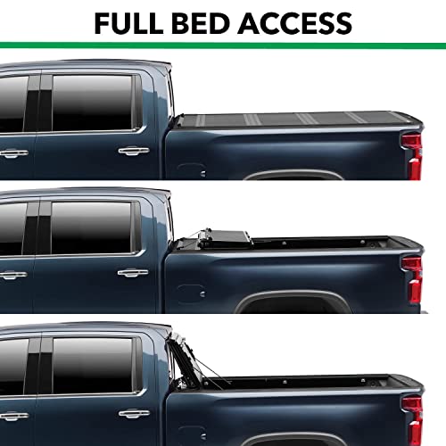 RealTruck Gator Covers Gator FX Hard Quad-Fold Truck Bed Tonneau Cover | 8828339 | Fits 2021 - 2023 Ford F-150 5' 7" Bed (67.1") - Image 3