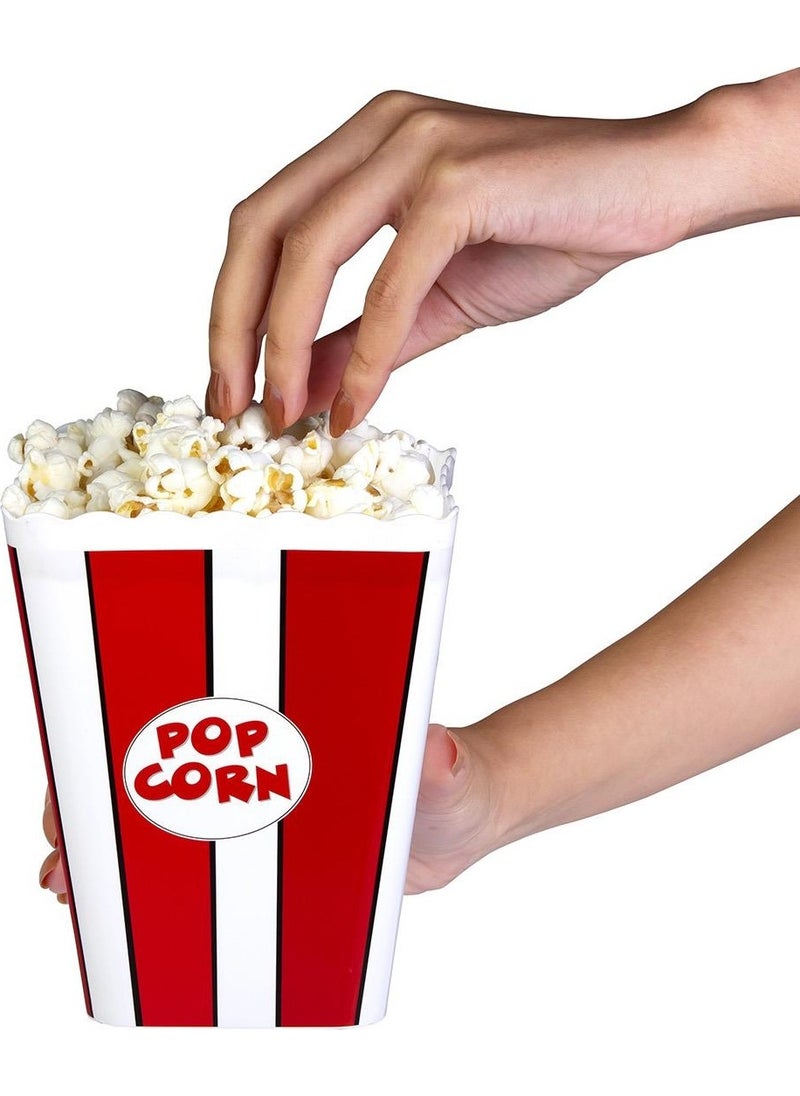 ‎okyanus Home - 4 Pieces Popcorn Bucket - Image 1