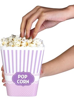 ‎okyanus Home 4 Pieces Popcorn Bucket  - Image 5