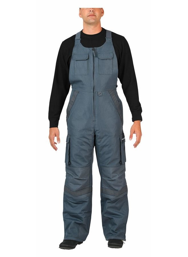 Arctix Men's Tundra Ballistic Bib Overalls With Added Visibility, Steel, 2X-Large (44-46W 34L) - Image 1