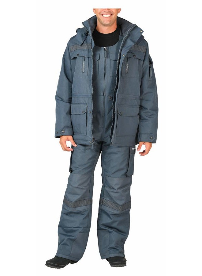 Arctix Men's Tundra Ballistic Bib Overalls With Added Visibility, Steel, 2X-Large (44-46W 34L) - Image 2