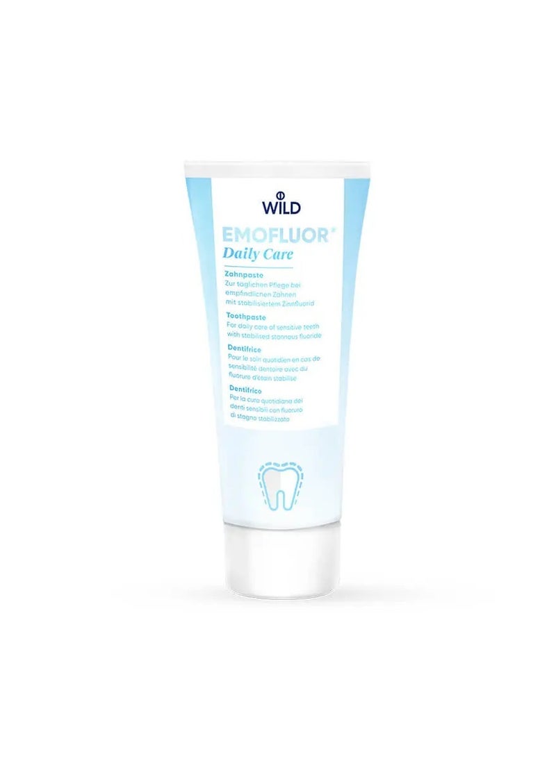 WILD EMOFLUOR Daily Care Toothpaste 75 ml 