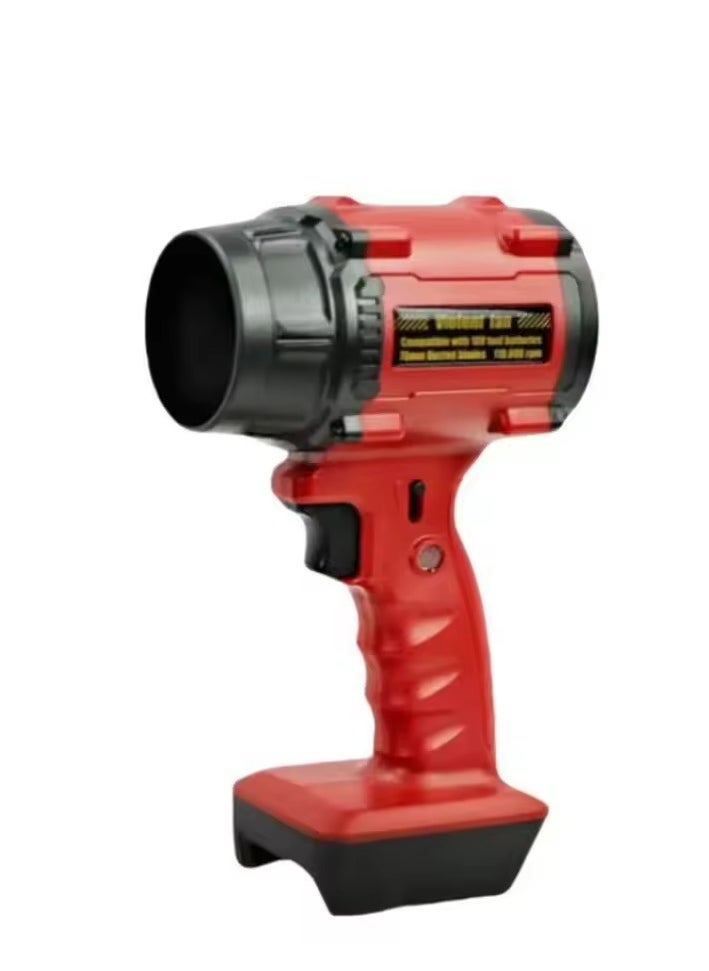 Raxoom Mini Jet Fan Electric Air Blower Gun & Small Hand Fan with Turbo Blades , Super Power AirDuster, 130,000 RPM Wind Speed 52m/s New Portable Turbo Violent  - Image 2