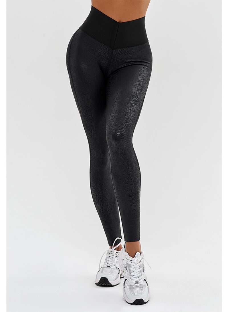 Bona Fide Premium Quality Leggings for Women with Unique Design and Push Up - High Waisted Tummy Control Legging - Image 1