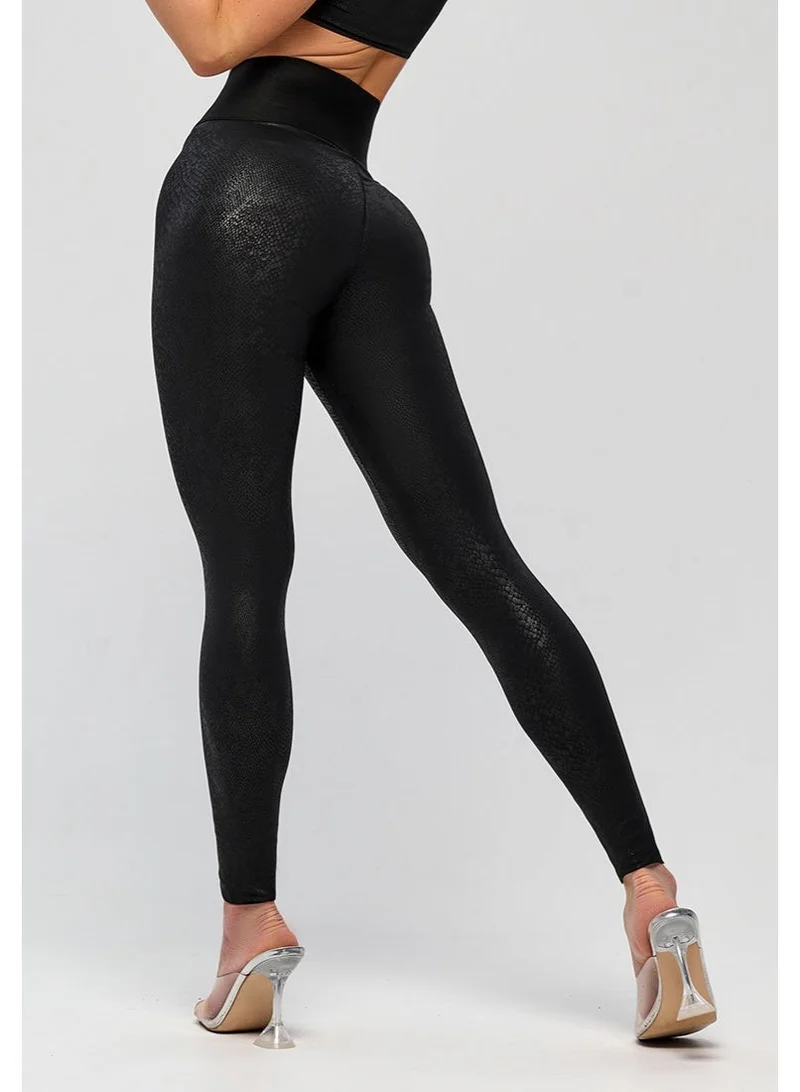 Bona Fide Premium Quality Leggings for Women with Unique Design and Push Up - High Waisted Tummy Control Legging