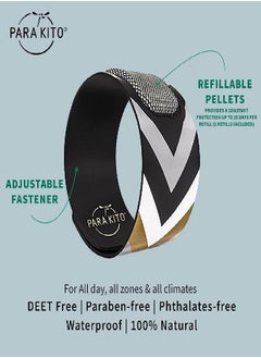 PARA'KITO Mosquito Insect & Bug Repellent Wristband - Waterproof, Outdoor Pest Repeller Bracelet w/Natural Essential Oils - Gold Edition Party Wristbands (Berlin) - pzsku/ZAFE36E67AA742035F502Z/45/_/1685626794/c72d036e-c4a7-4300-bec5-2e125806812c