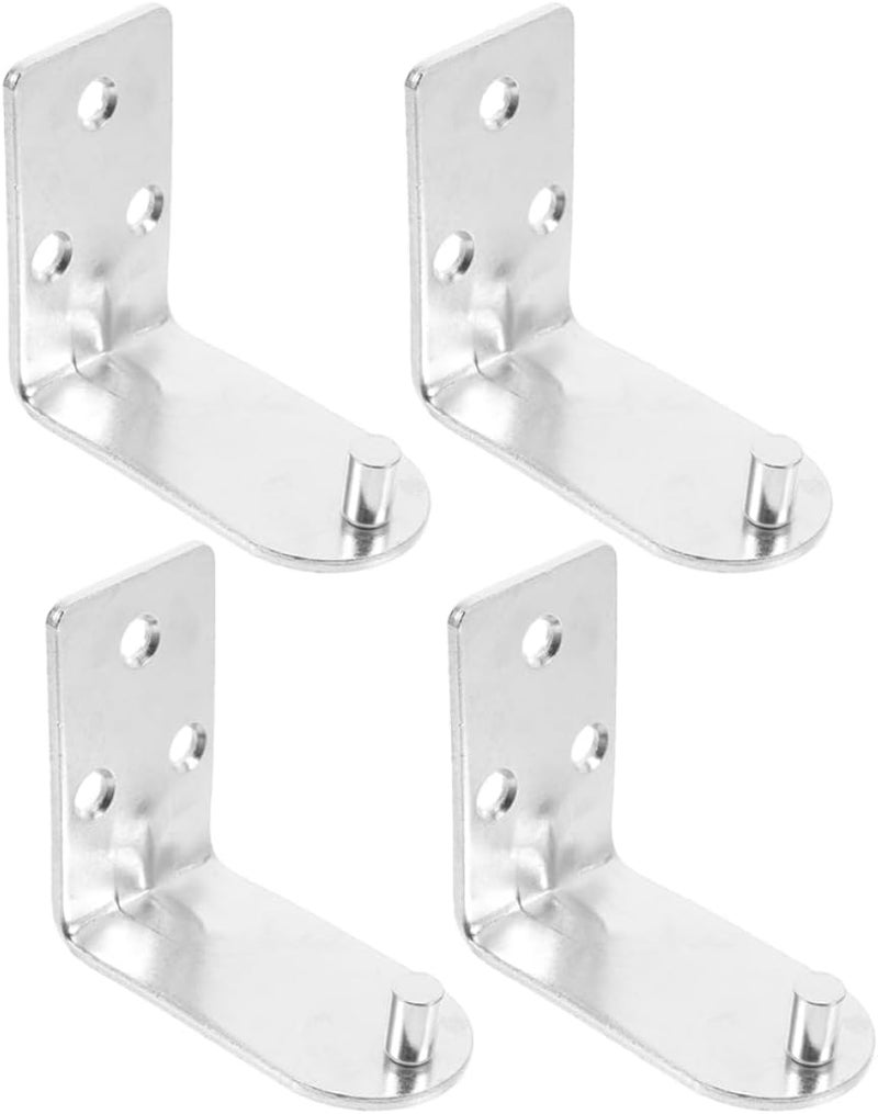 Uonlytech 4pcs Wall Mounted Fire Extinguisher Bracket Iron Extinguisher Holder Secure Wall Hook for Fire Safety - Image 1
