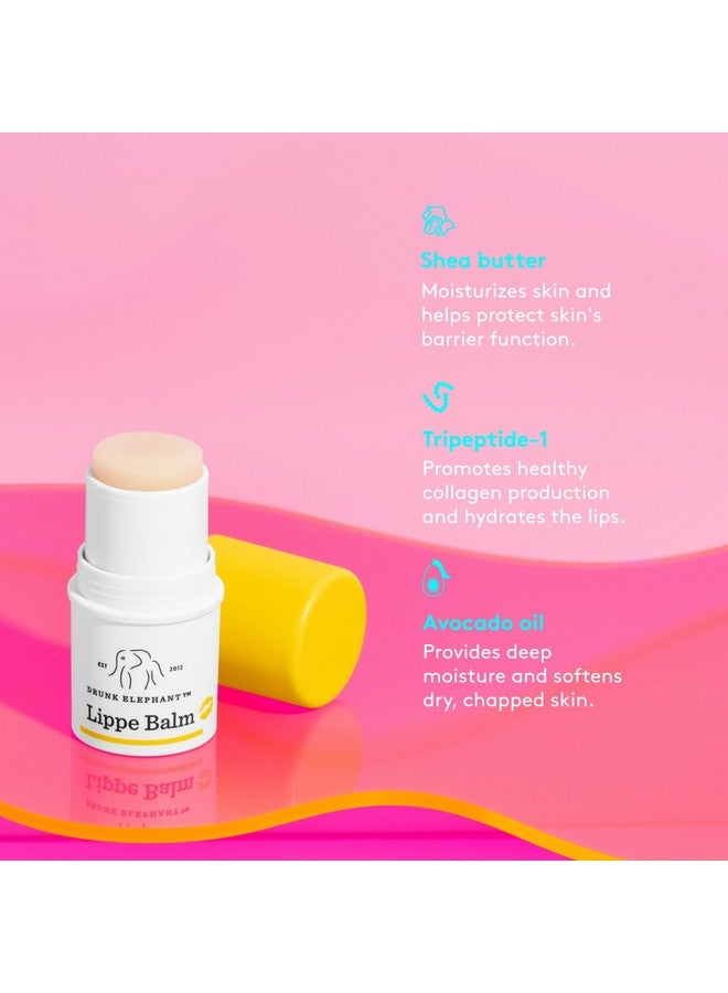 Lippe Balm 0.13 Oz مرطب الشفاه مع زبدة الشيا وزيت الأفوكادو وفيتامين C - Image 3