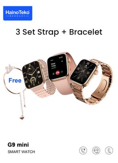 Haino Teko Haino Teko Germany Rose Gold Edition Ladies Smart Watch with Three Set Strap and Stylish Bracelet Combo  - Image 1