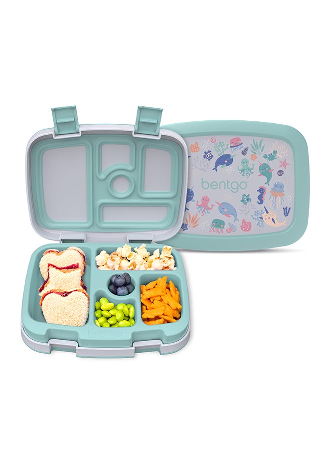 Bentgo Kids Prints Lunchbox - Sea Life  - Image 1