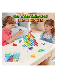 Anmi 64PCS Board Games for Kids , Stacking Board Games for Family Night, Family Board Games Kids Building Balance Block Toy  - Image 5