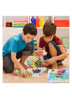 Anmi 64PCS Board Games for Kids , Stacking Board Games for Family Night, Family Board Games Kids Building Balance Block Toy  - Image 4