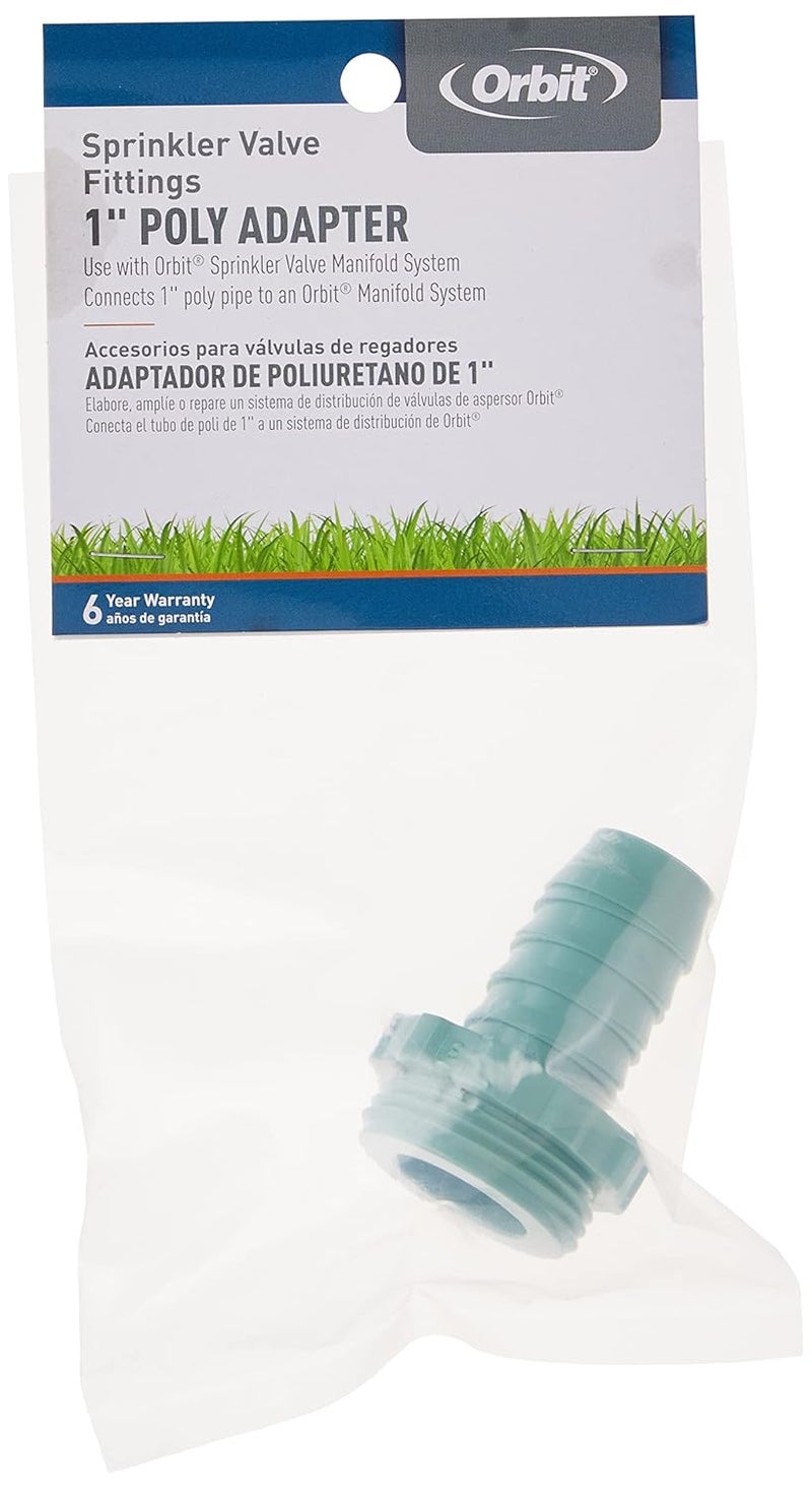 ORBIT 57189 1" Poly Male Adapter for Valve Manifold System - Image 4