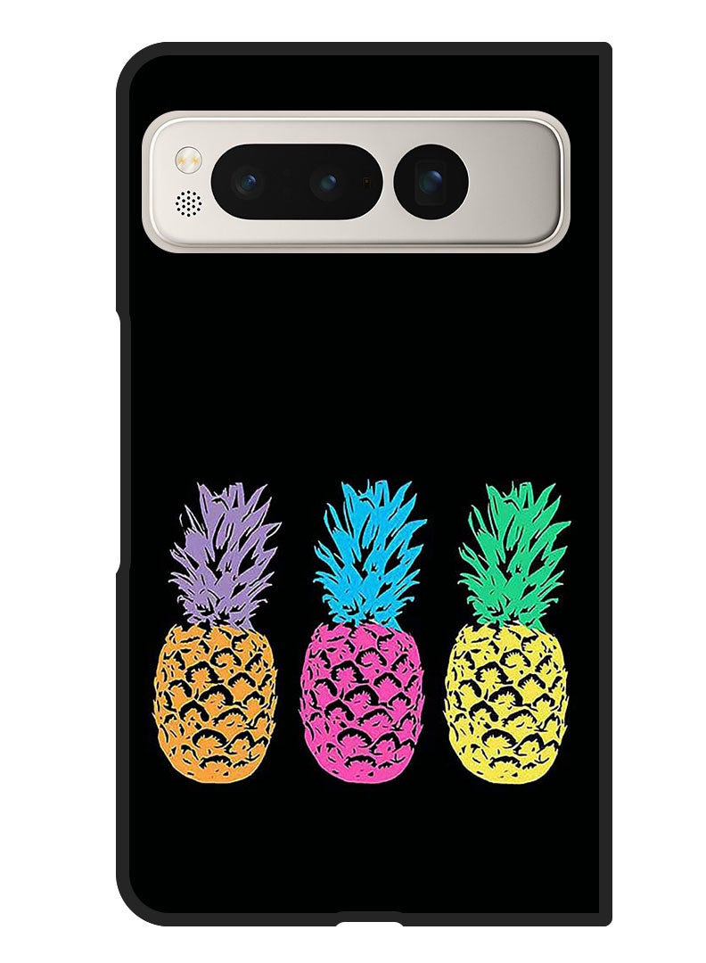 Theodor Protective Case Anti Scratch Shock Proof Bumper Cover for Google Pixel Fold Pineapples 1 - Image 1