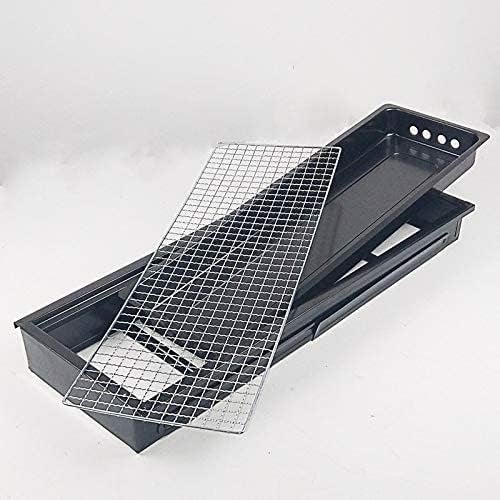 PremiumAV Portable Charcoal BBQ Grill – Compact Folding Metal Barbecue for Outdoor Cooking, Camping, Balcony, Picnic & Home Use – Lightweight Tabletop Tandoor Style Grill - Image 3