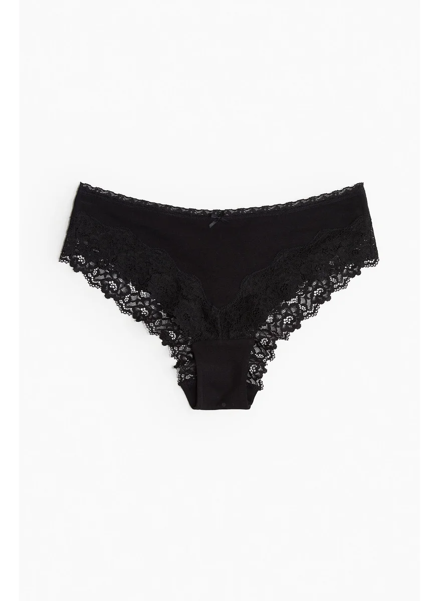 اتش اند ام 3-Pack Lace-Trimmed Hipster Briefs