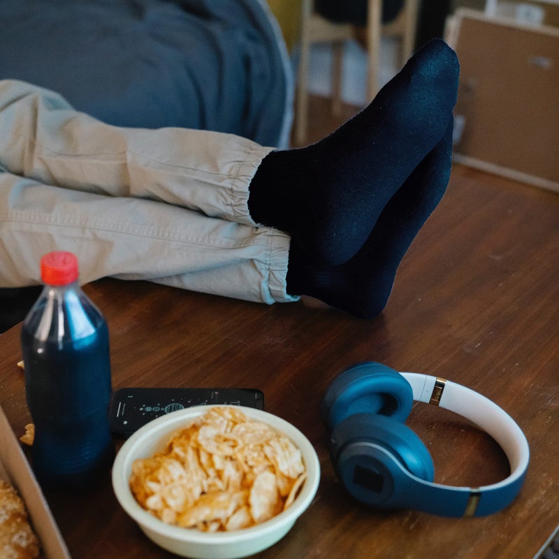 SERISIMPLE Bamboo Men's Breathable Quarter High Comfort Cool Soft Socks 5 Pairs (X-Large, Dark Grey) - Image 5