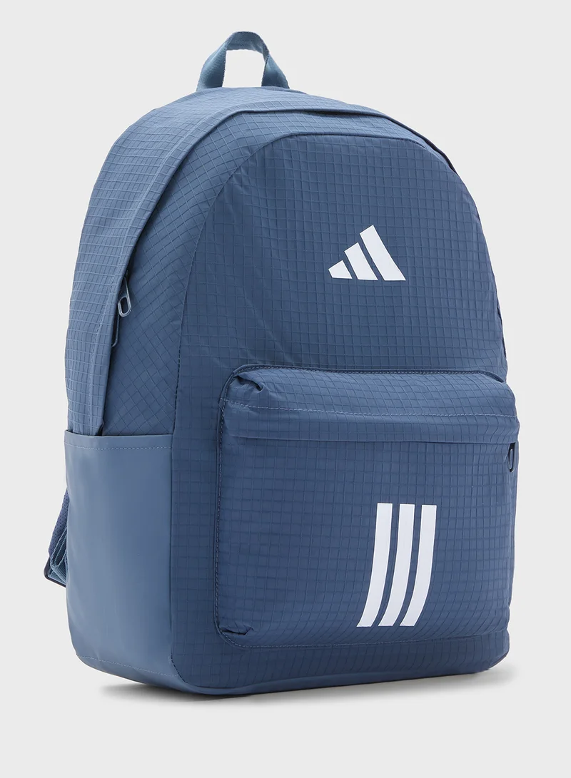 adidas حقيبة ظهر أساسية بثلاث خطوط للمدرسة
