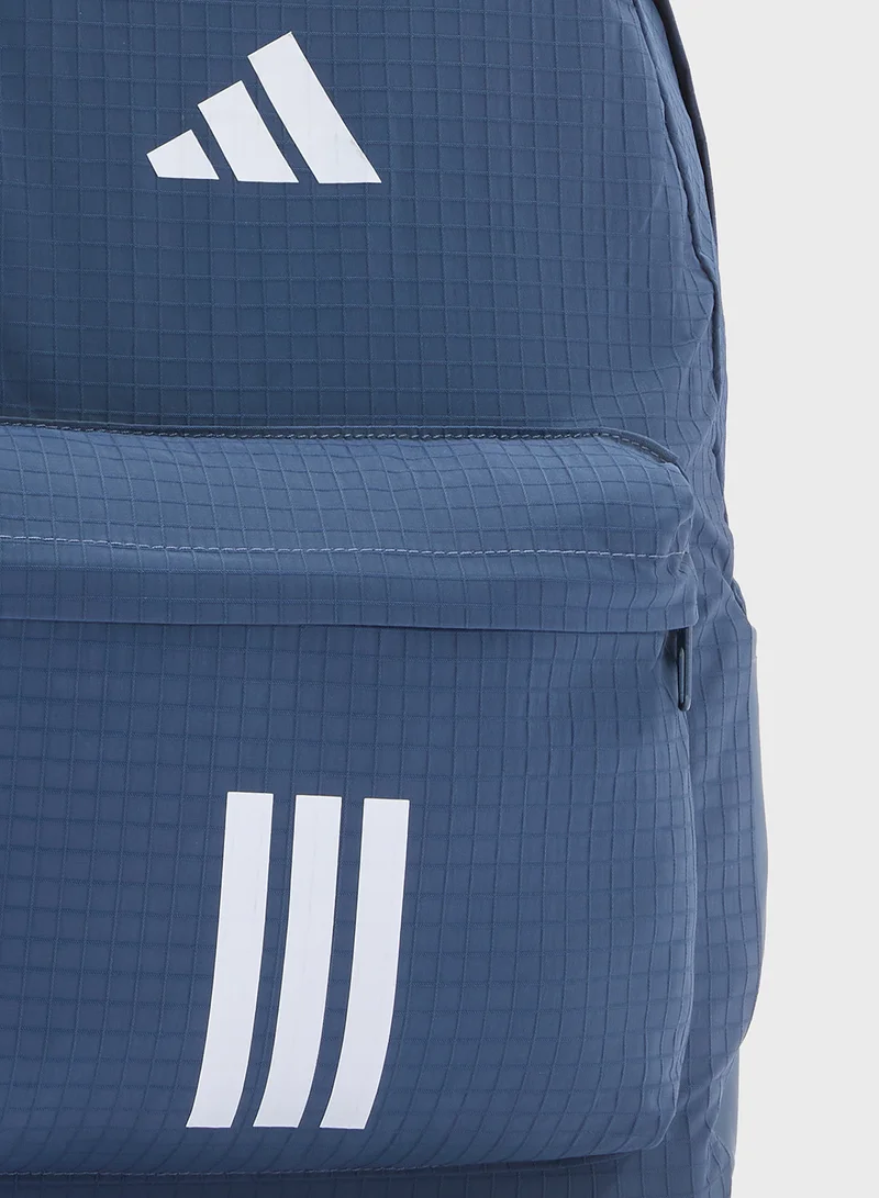 adidas حقيبة ظهر أساسية بثلاث خطوط للمدرسة