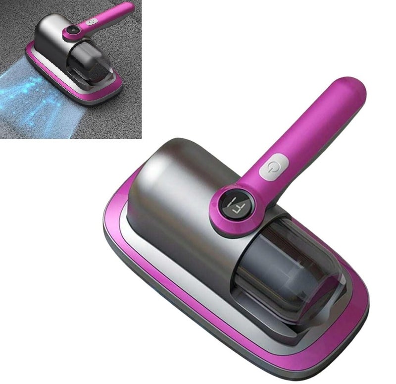 ELEXIQ Cordless Dust Mite Cleaning Machine Mattress Sofa Car Vacuum Cleaner2 Gear Mite UV Bed Vacuum Cleaner Digital Display Handheld Mite Remover Suitable for Mattress Sofa Car Cleaning - Image 1