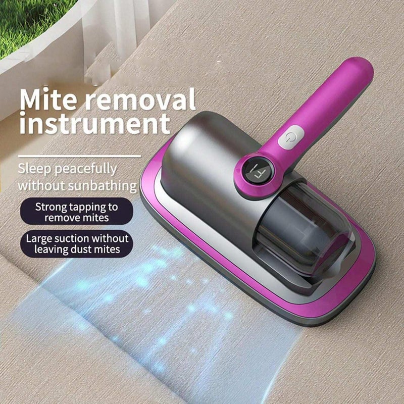 ELEXIQ Cordless Dust Mite Cleaning Machine Mattress Sofa Car Vacuum Cleaner2 Gear Mite UV Bed Vacuum Cleaner Digital Display Handheld Mite Remover Suitable for Mattress Sofa Car Cleaning - Image 4