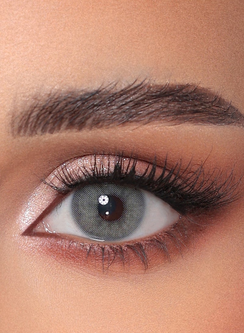 تنكربيل عدسات عيون لاصقة  تنكر بيل  - عدسات شهرية لون فوج - زوج في العلبة - Image 1