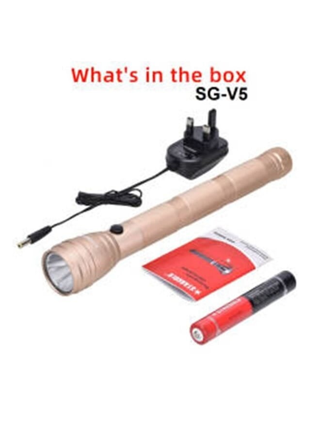 Stargold Heavy Duty Water Resistant Emergency Torch Light Rechargeable Fog Light - Image 1