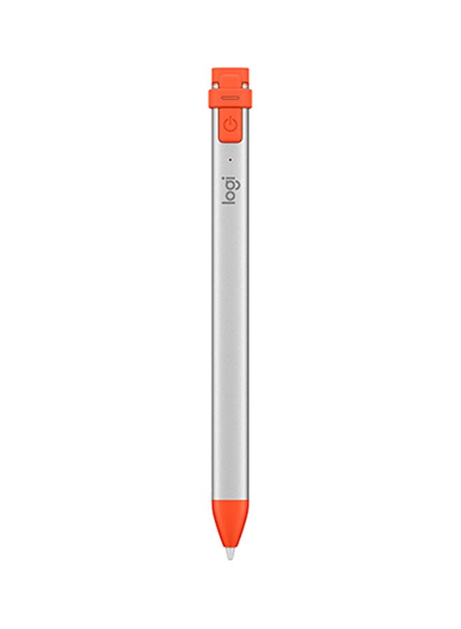 Logitech Crayon Digital Pencil For All iPads, iPad - Pro/Mini/Air With iOS 12.2 or higher Silver - Image 1