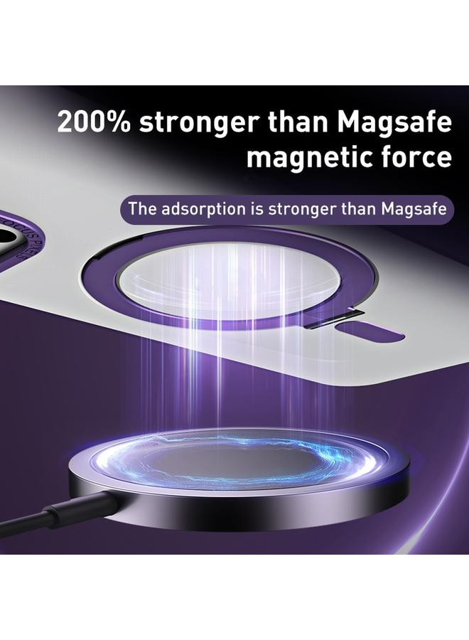 اس-توب جراب لهاتف iPhone 12 Pro Max Skin Feel MagSafe جراب هاتف مقاوم للصدمات مع حامل - Image 3