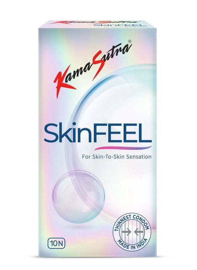 كاماسوترا كومبو باك SkinFEEL أنحف الواقي الذكري للرجال 10N X 2  - Image 3
