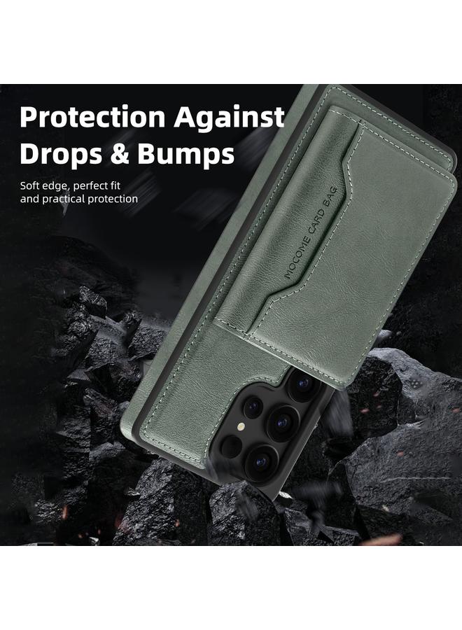 S-TOP Case For Samsung Galaxy S25+ 5G Shield Multi-functional MagSafe Card Bag Phone Case - Image 5