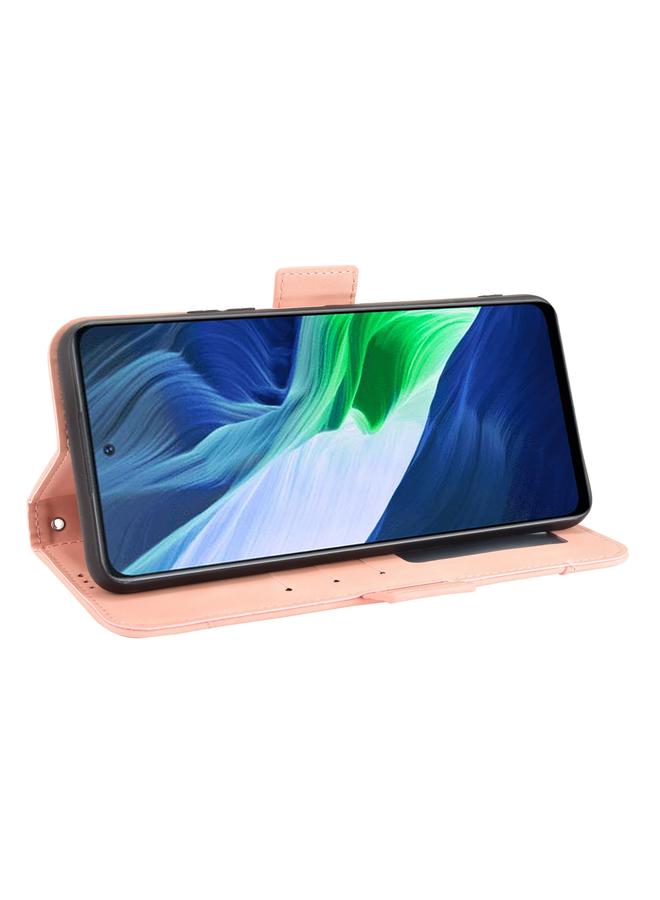 S-TOP Case For Infinix Note 10 Skin Feel Calf Pattern Horizontal Flip Leather Case with Holder & Card Slots & Photo Frame - Image 5