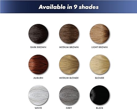 KeraFiber Hair Building Fibres Natural Keratin Hair thickener Fibres Hair Powder for Men and Women Full Head of Hair in 30 SecondsHair Fibres Light Brown - Image 3