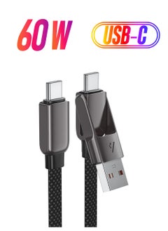 ACEFAST Charging Data Cable C13-05 USB-A  USB-C to USB-C  - Image 1