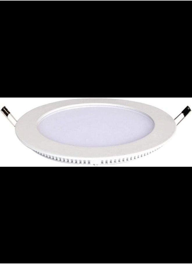 ABBASALI Ultra Slim 18w Round LED Panel Light Wall Mounted 8 Inch - White  - Image 2