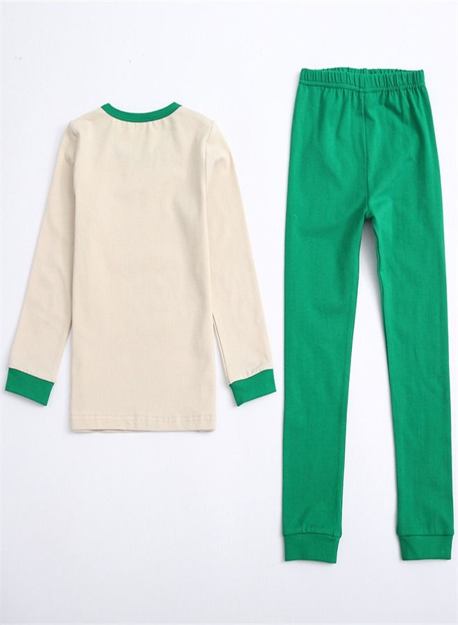 Loquat Children's Warm Printing Suit - Image 2