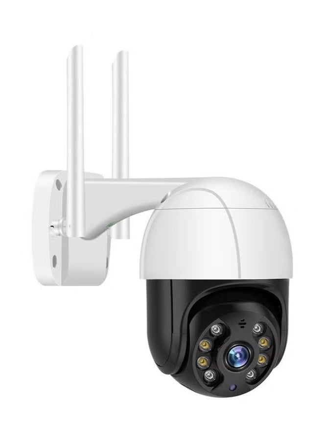 HD Outdoor Smart Security Camera – 330° Wide-Angle Lens with Night Vision & App Control, Waterproof & Lightning-Proof, Loop Recording, Supports Up to 128GB SD Card - Image 3