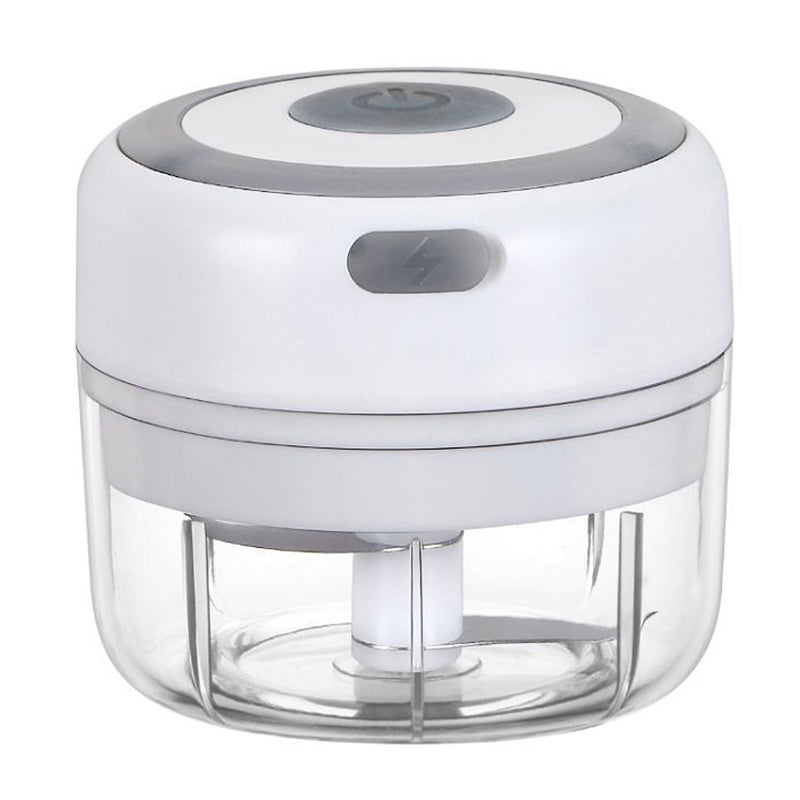 Mini Garlic Grinder Electric Garlic Chopper Cordless Food Fruit Vegetable Blender Kitchen Gadgets 100ML USB Rechargeable - Image 1