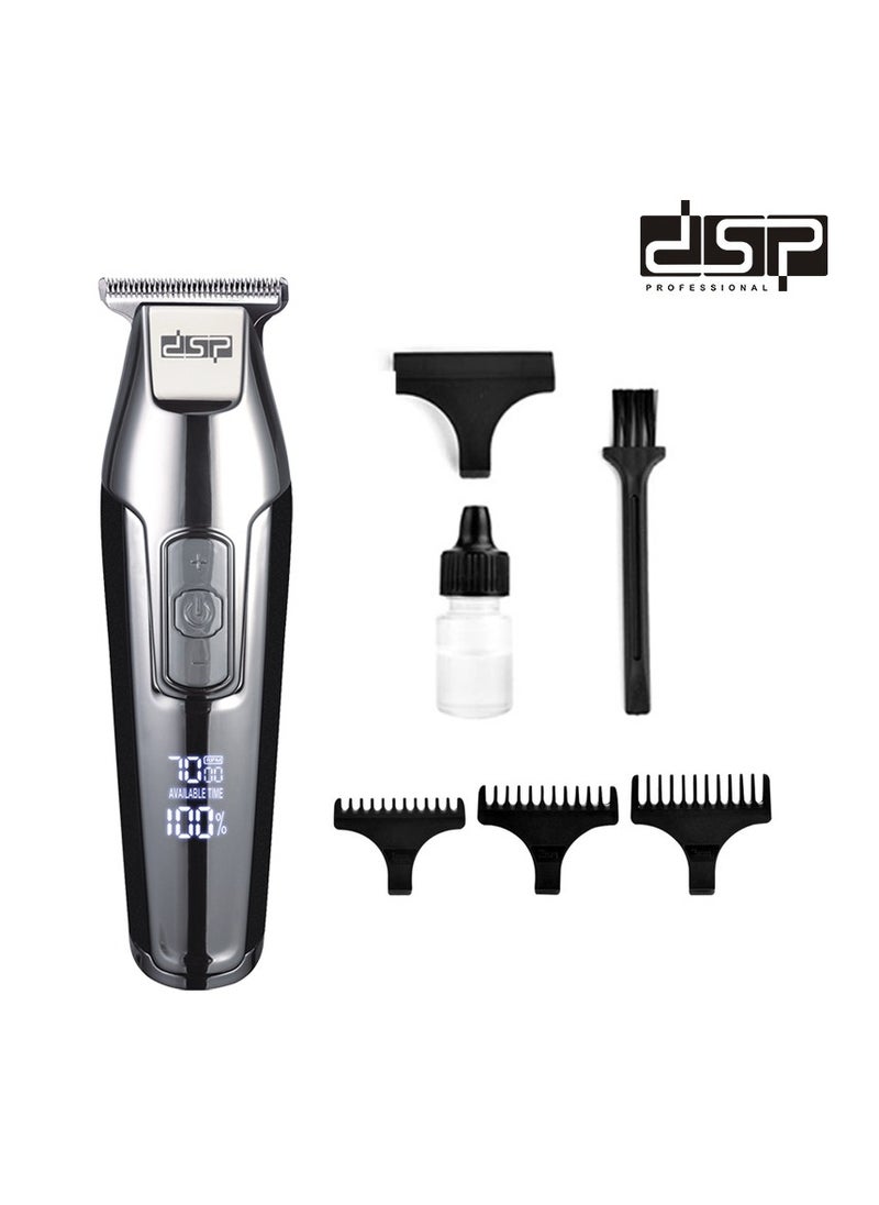 DSP LED Digital Display Home Rechargeable Hair Clipper  - Image 2