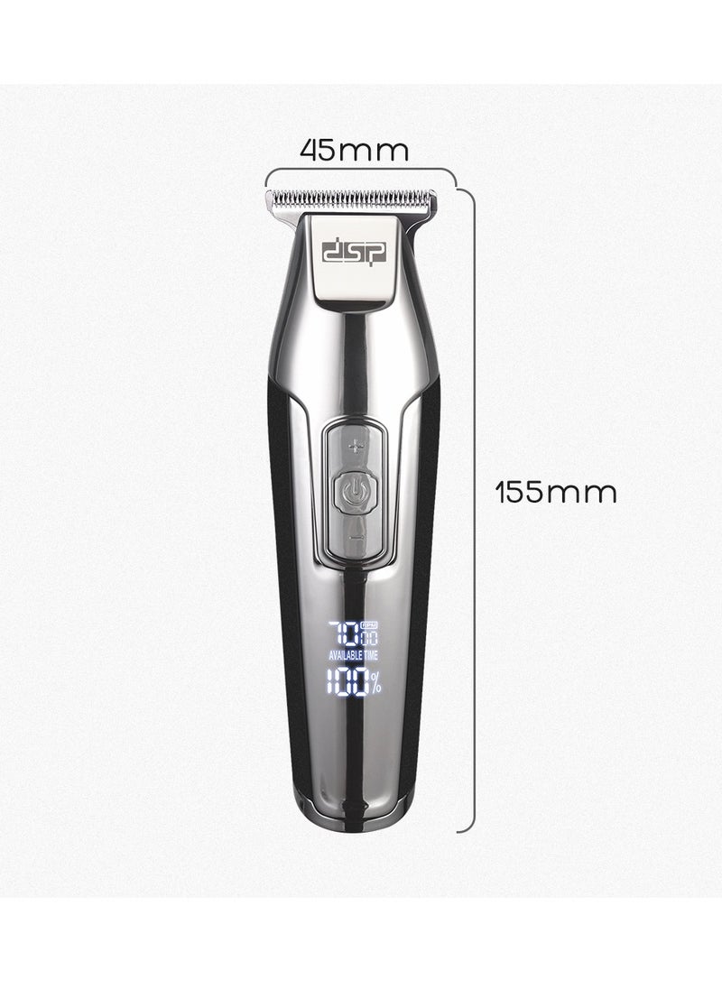 DSP LED Digital Display Home Rechargeable Hair Clipper  - Image 3