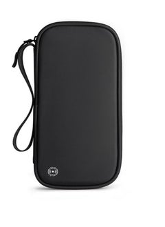 Excefore Family Passport Holder Travel Wallet, RFID Blocking Travel Document Organiser Passport Cover, Ideal for Keeping Your Passport, ID Cards, Flight Tickets, and Money Safe and Secure, Black  - Image 1
