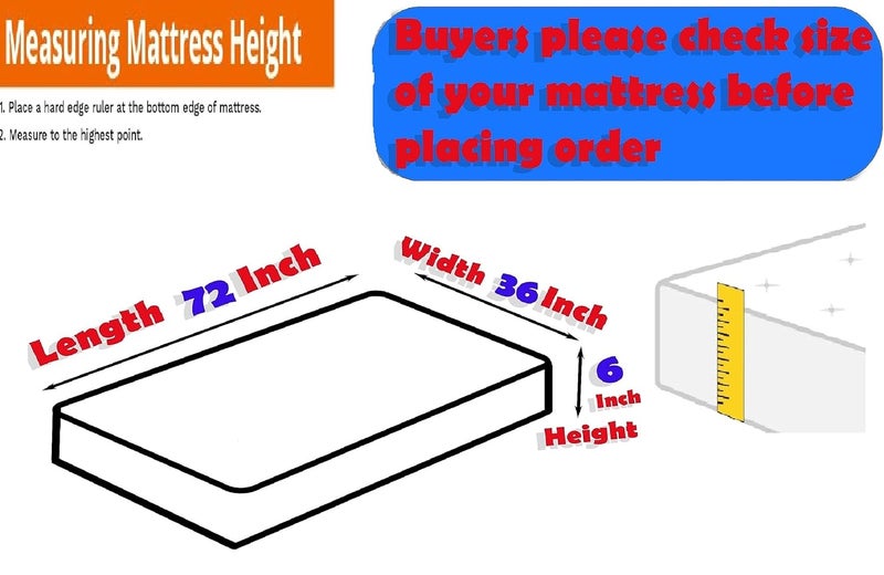 Edenwald Waterproof Mattress Protector Queen Size 78x60x4 Depth Navy Zipper Encasement Mattress Protector Edenwald Waterproof Mattress Protector with Zip Chain - Image 5