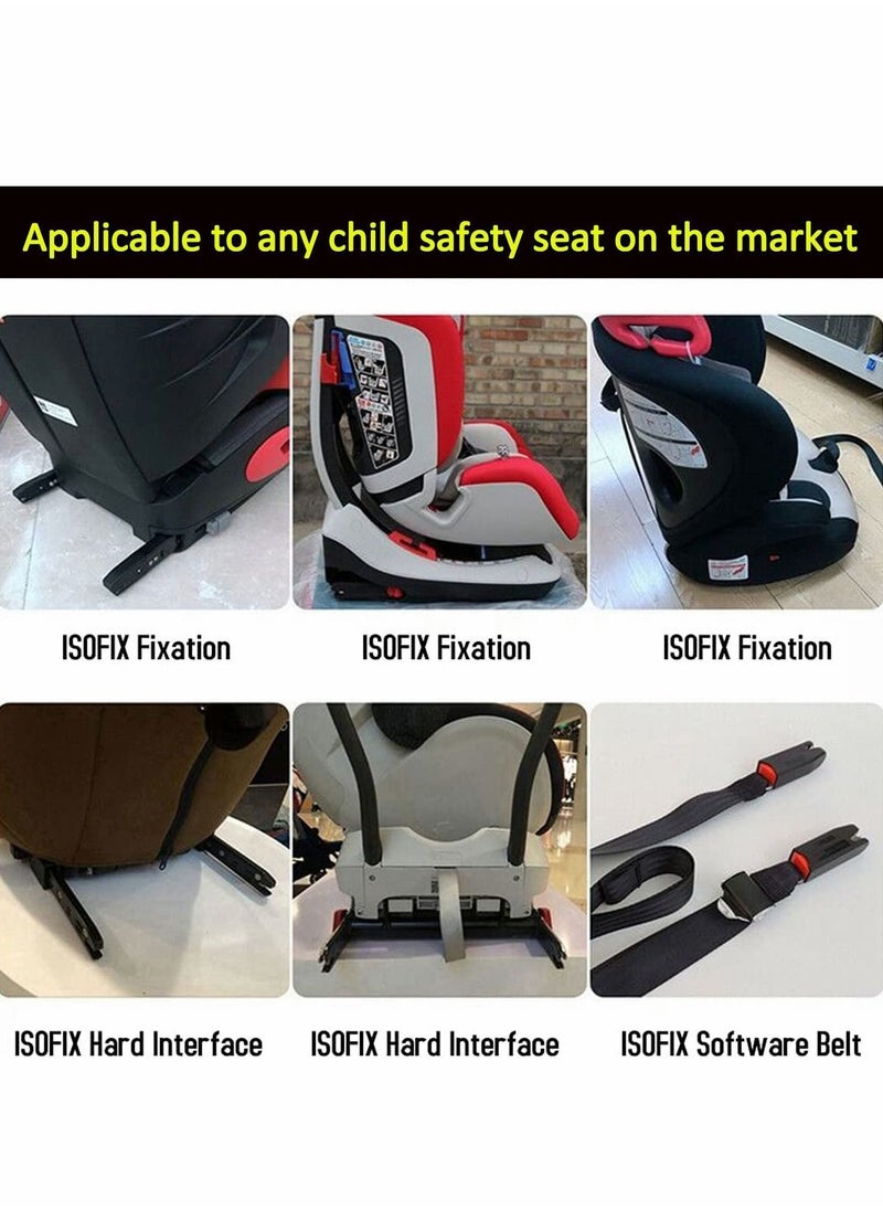 Y&D - Car Universal Child Seat Restraint Anchor Mounting Kit Fixing for ISOFIX Belt Connector Bracket Latch - Image 1