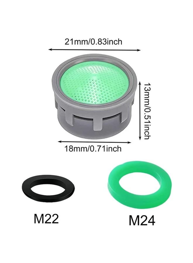 20pcs 1 5 GPM Faucet Aerator Flow Restrictor Insert Replacement For Bathroom Kitchen - Image 4