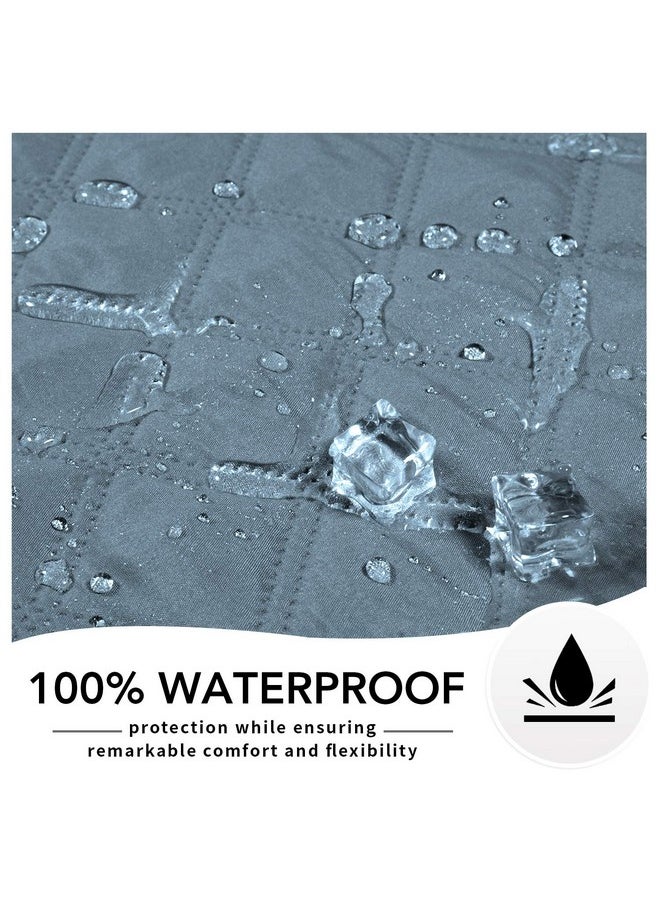 Easy-Going Easy-Going 100% Waterproof Dog Bed Cover, Non-Slip Pet Blanket for Furniture, Washable Couch Cover, Repleasement Sofa Cover (52X82 in,Light Blue)  - Image 5