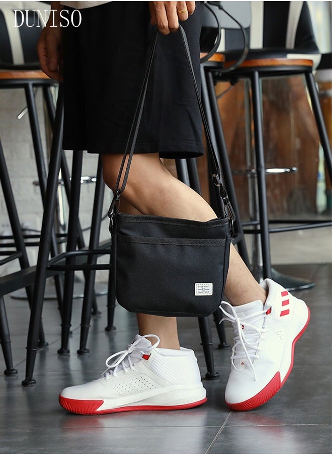 DUNISO - Crossbody Bag for Men and Women Waterproof Sling Bag Travel Passport Wallet Bag for Cell Phone, Small Side Shoulder Bag Multipurpose Daypack for Men - Image 1